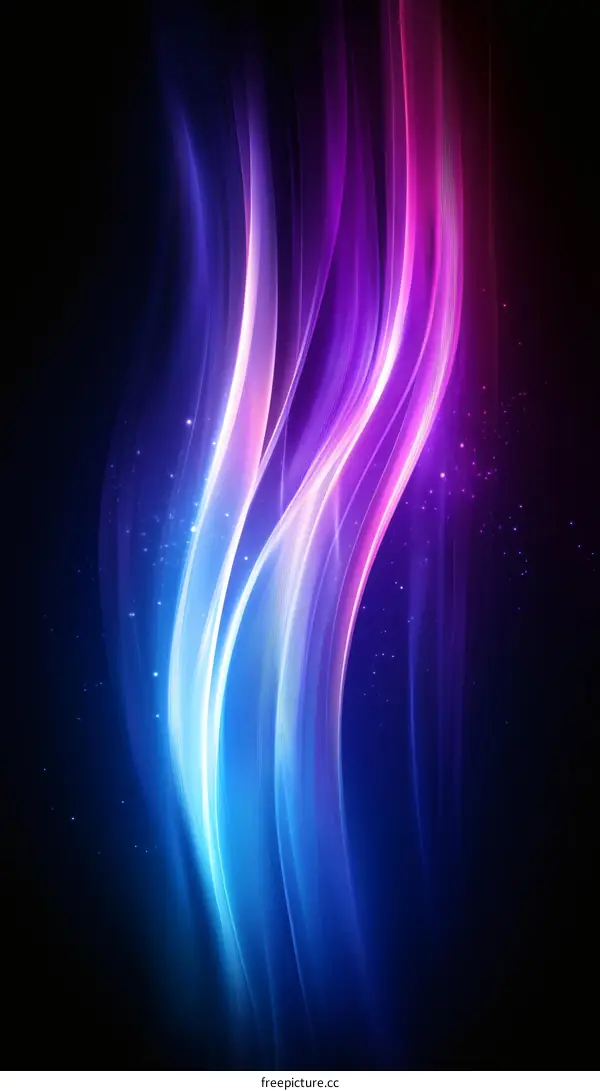 Abstract Light Lines Background Design