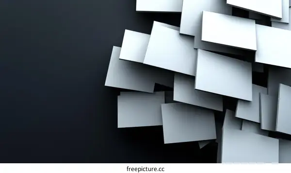 Abstract Geometric Shapes Background Design