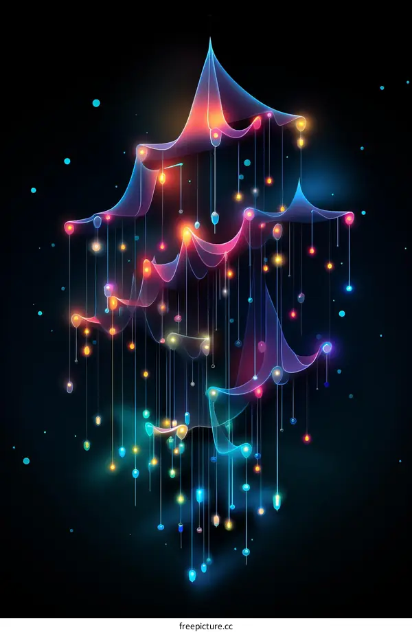 Colorful Glowing Lights