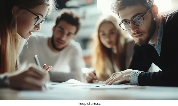 Diverse Group Collaboration in a Work Setting