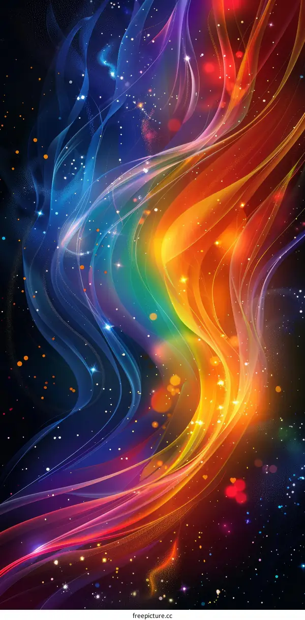 Colorful Wavy Space
