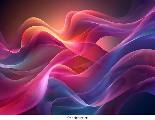 Fantastic Multicolor Wave