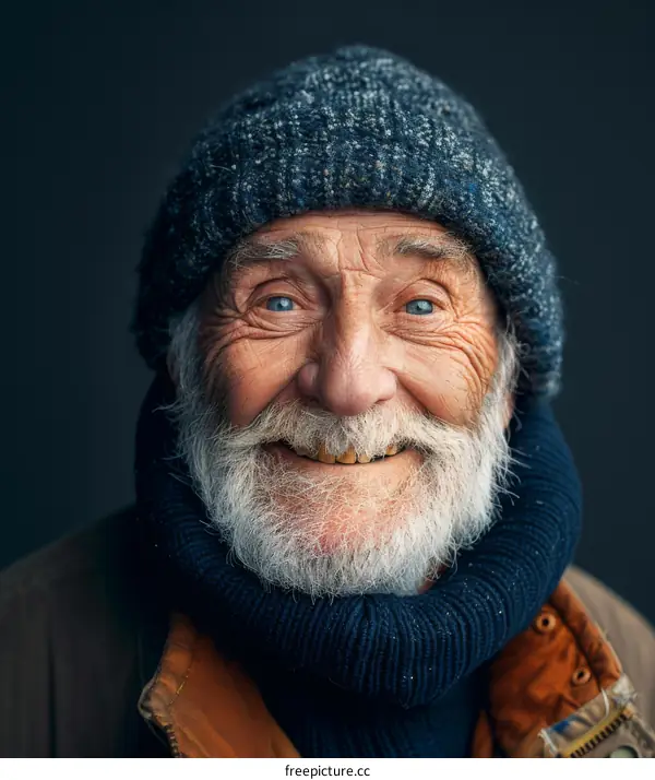 Portrait of a Smiling Senior Man