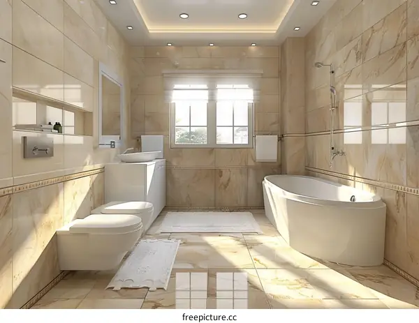 Stylish Bathroom Effect Picture
