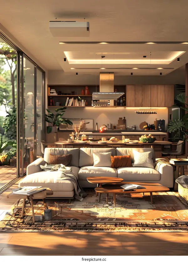 宜家风格的客厅