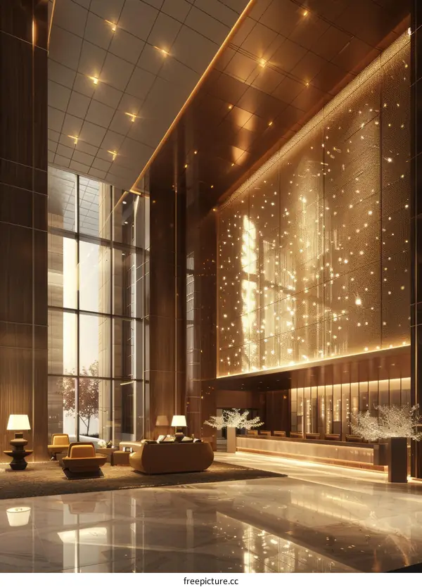 Modern Luxury Hotel Lobby Interior Design