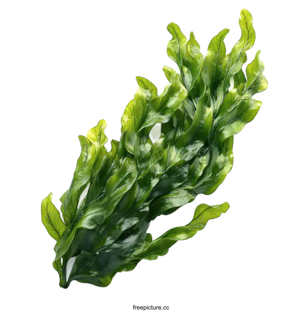 [Transparent Background PNG]Fresh Green Plant Leaves Close-up