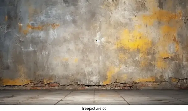 Vintage Grunge Old Concrete Wall Texture Background