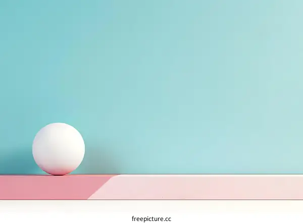 Abstract Geometric Shapes With Pastel Colors