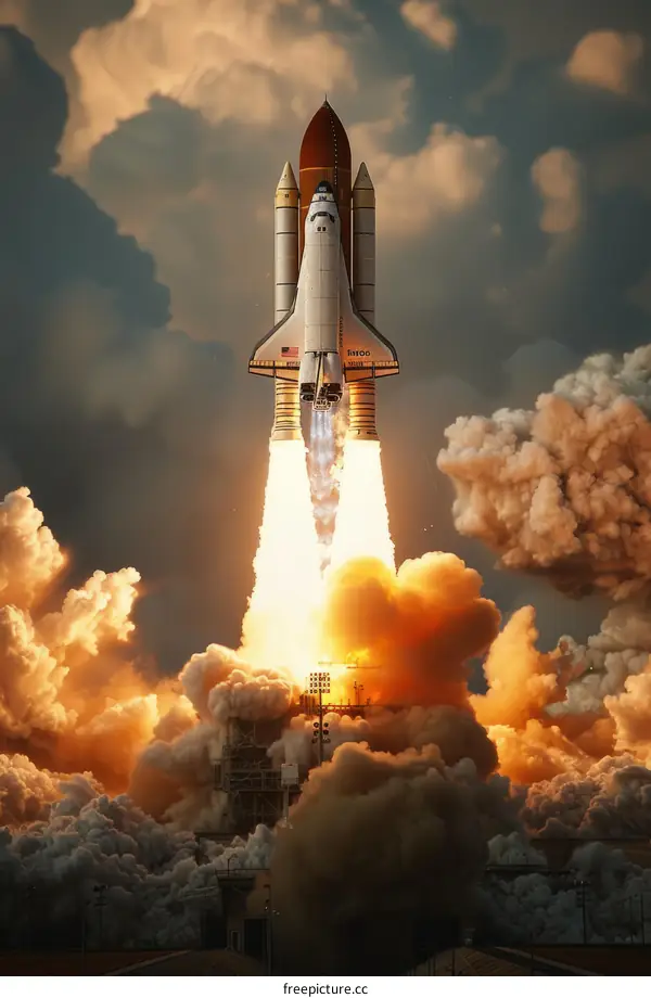 Space Shuttle Discovery Launches from Kennedy Space Center