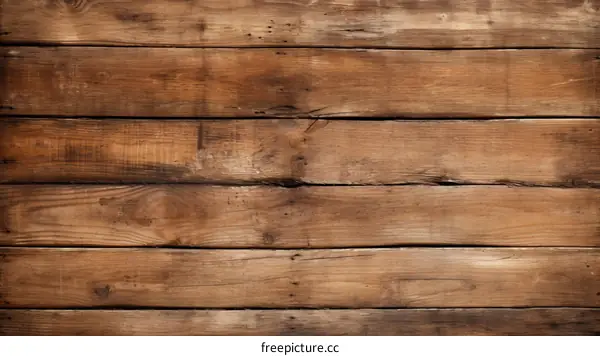 Rustic Wooden Background Texture with Knots and Nail Holes