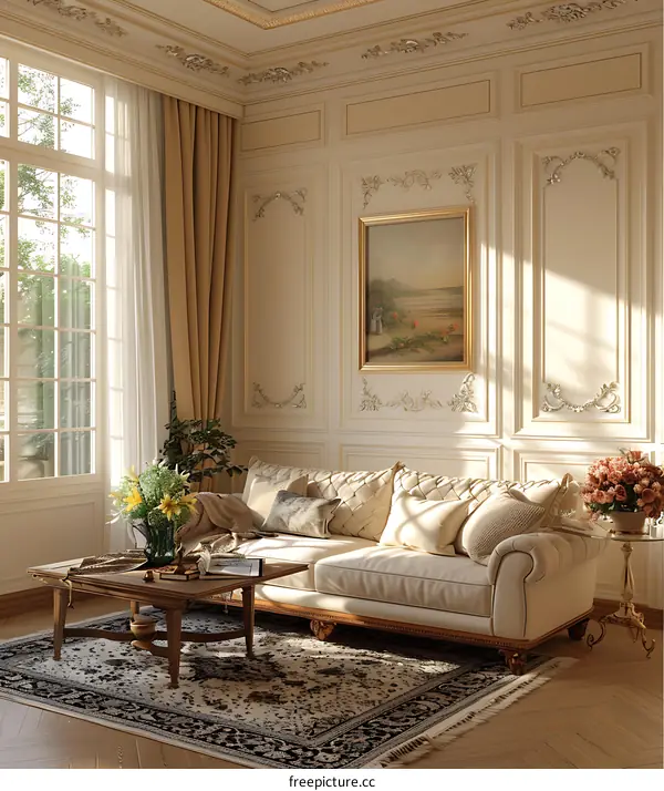 European-style living room