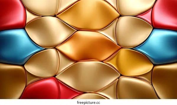 Abstract Colorful Geometric Pattern Design