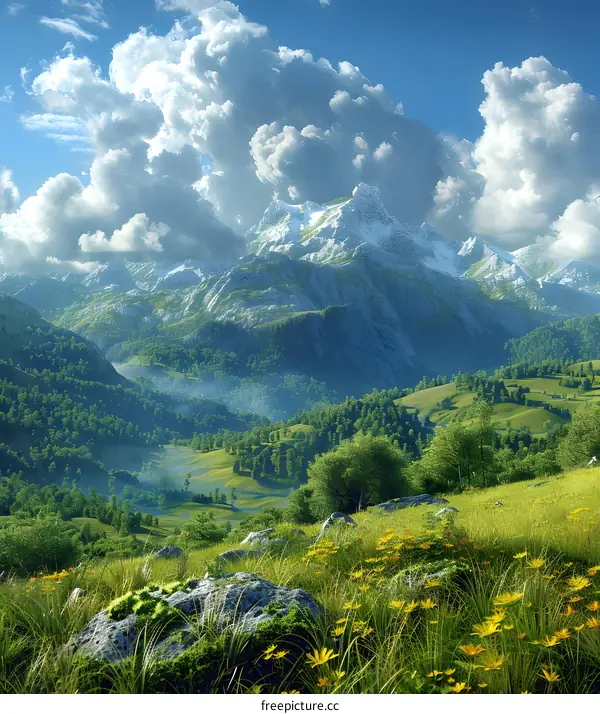 Majestic Mountain Landscape
