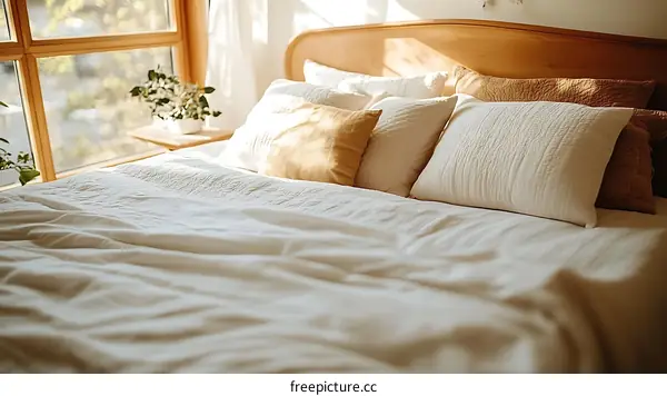 Cozy Bedroom with Natural Light