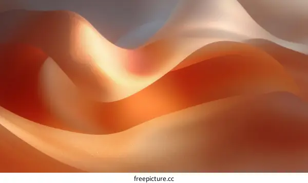 Abstract Texture of Soft Fabric