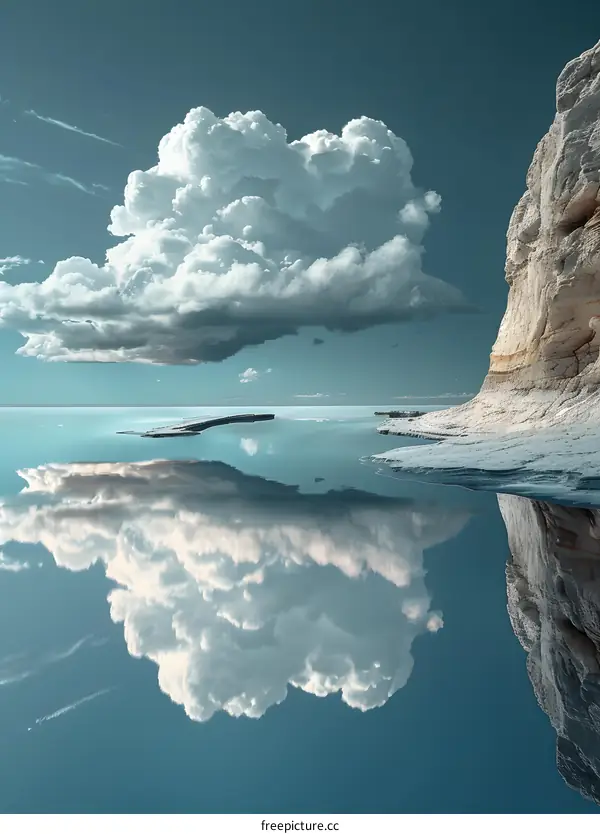 The Clouds on the Cliff