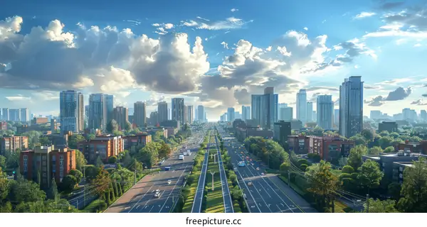 City Skyline | Modern Urban Landscape Photography