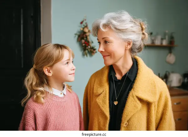 Grandmother and Granddaughter Connection