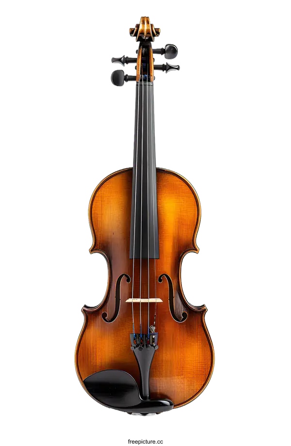 [Transparent Background PNG]Violin on a White Background