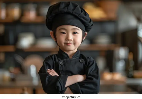 Little Chef in the Kitchen