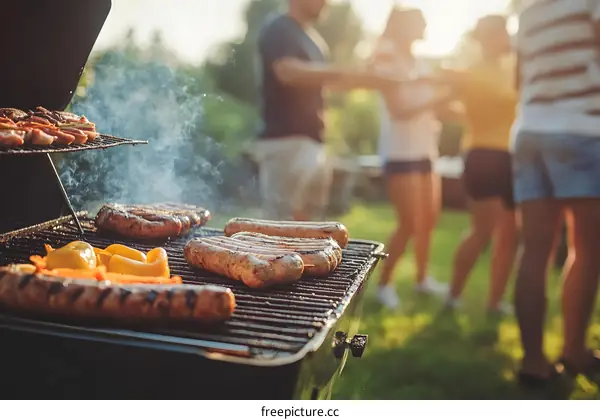 Summer BBQ with Friends and Family