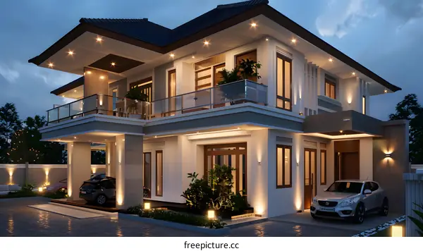 Modern Luxury Home Exterior Design