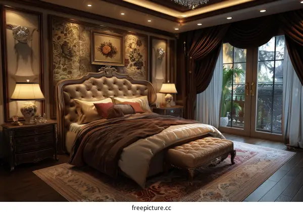 Luxurious Classic Bedroom Interior Design