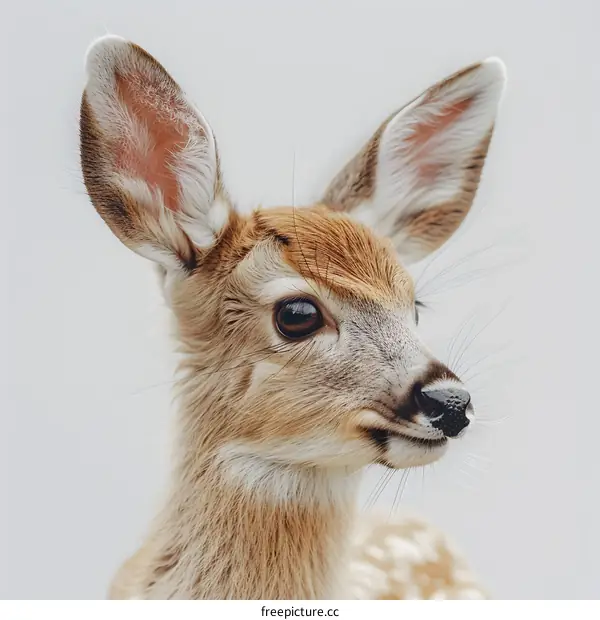 Portrait of a Young Deer