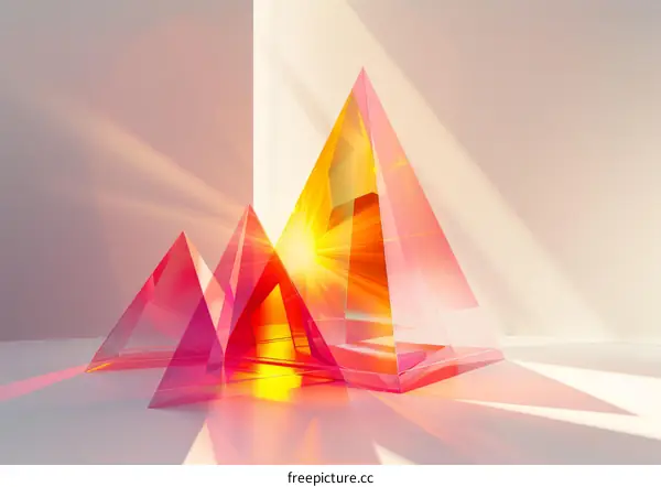 Prismatic Light Pyramids