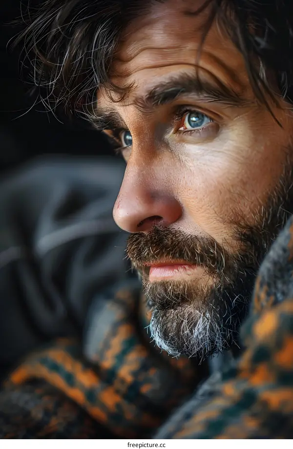 portrait of a man with a beard