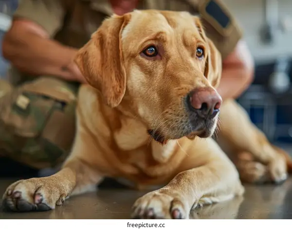Military Working Dogs: Comfort and Support for Soldiers