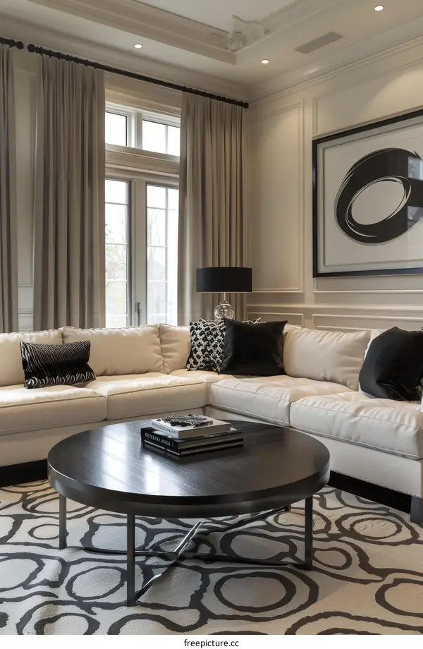 Elegant Modern Living Room Interior Design