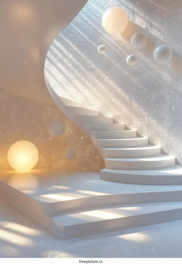 Modern Abstract Staircase Design