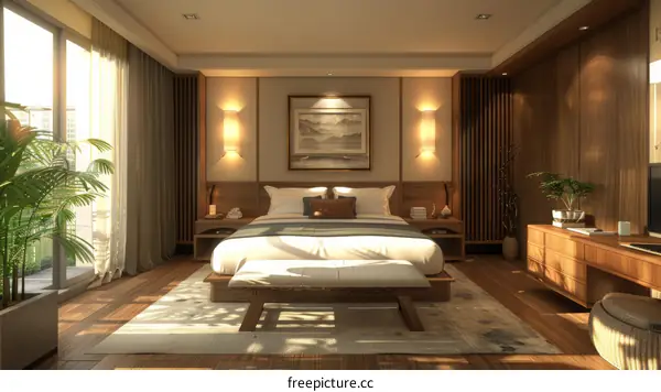 Japanese Style Bedroom Design