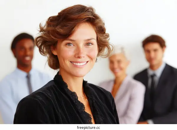 Successful Business Team Collaboration