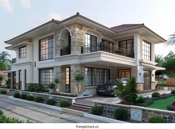 Modern Luxury House Exterior Design