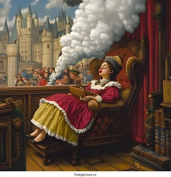 Sleeping Beauty in the Castle