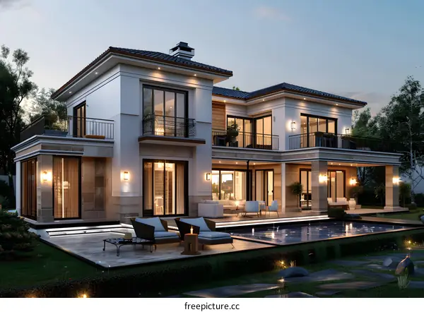 Modern Villa with Pool