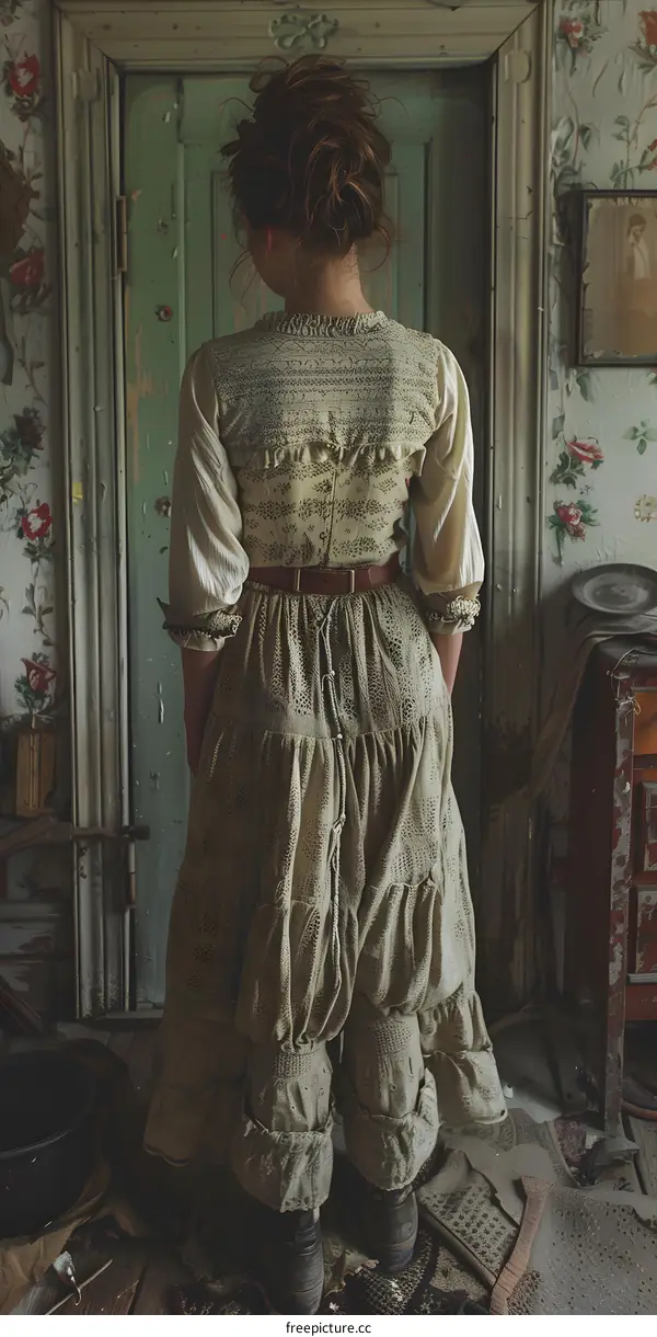 A Nostalgic Indoor Portrait