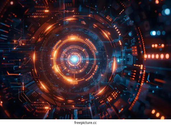 Futuristic Technology Background