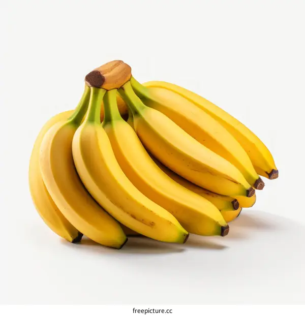 A bunch of yellow bananas