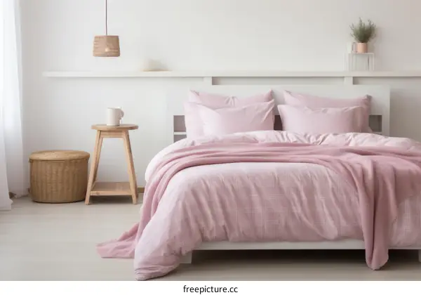 Pink Bedding for a Classy and Cozy Bedroom