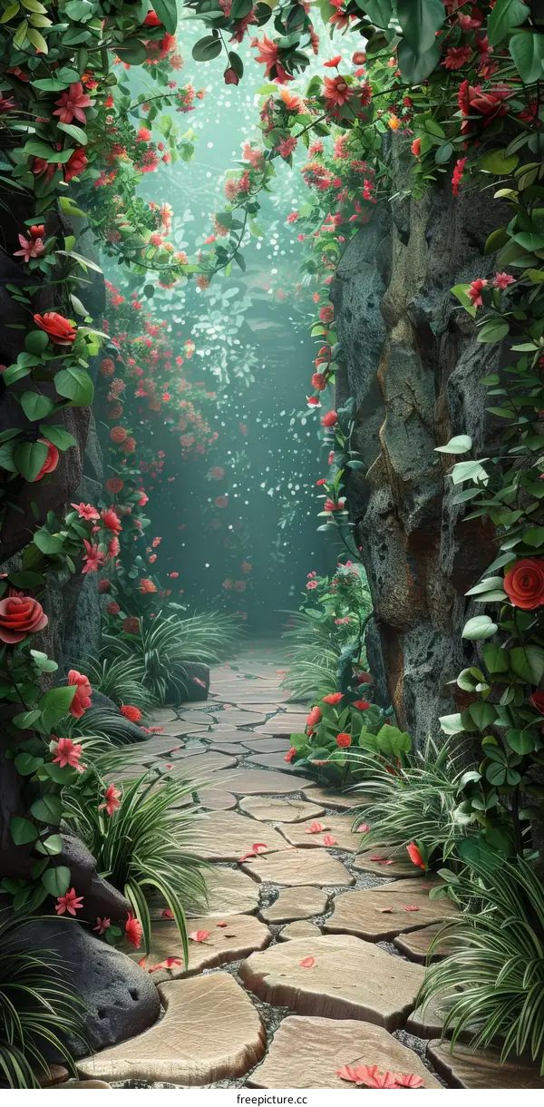 Mystical Garden Path