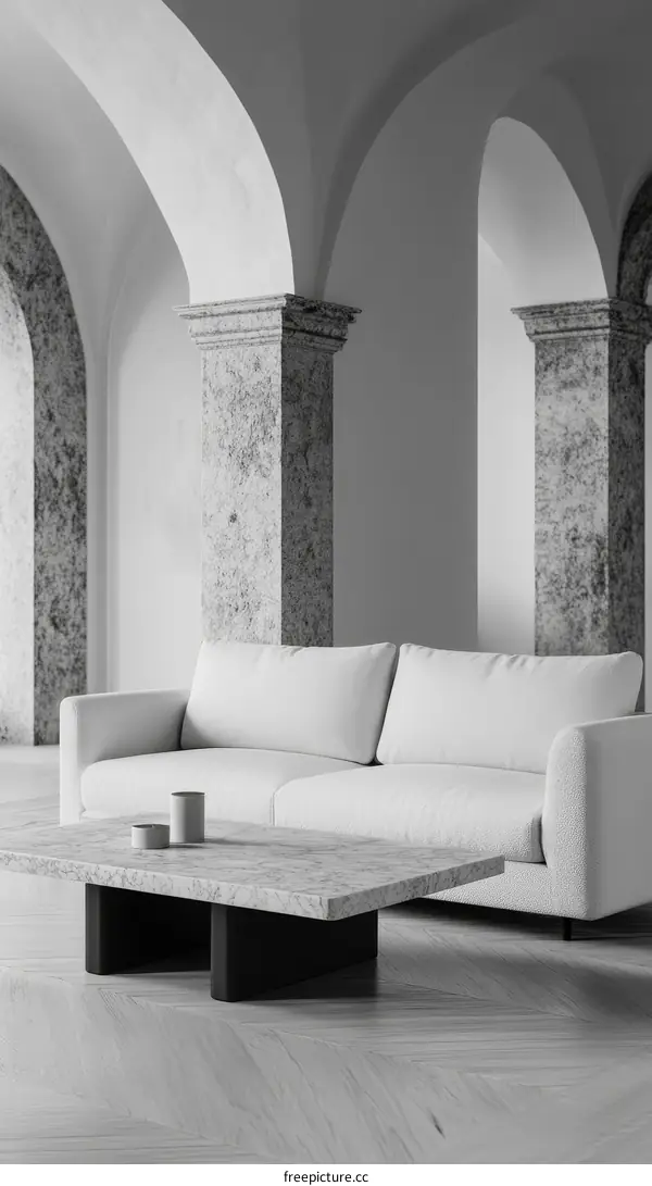 Modern Minimalist Living Room Interior Design