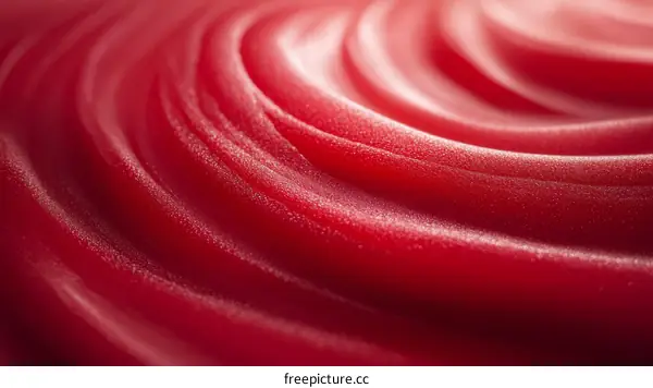 Abstract Red Texture Patterns Close-up