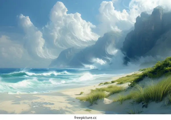 Coastal Power: Nature's Majestic Force