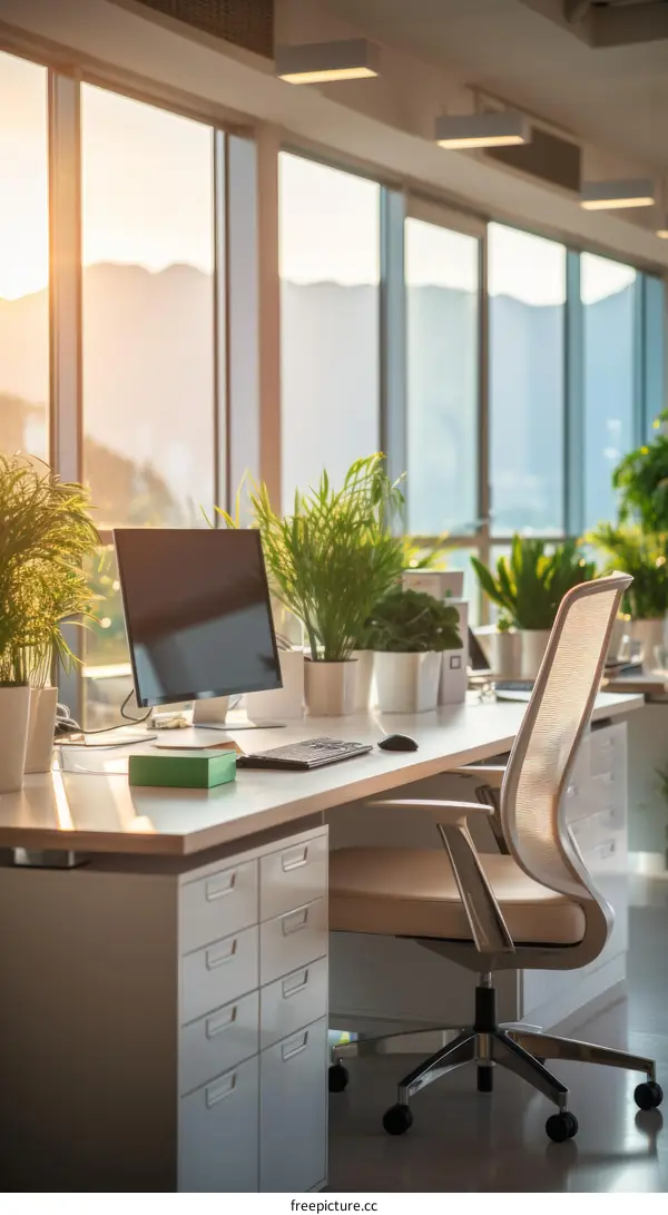 Inspiring Workplace with Mountain View