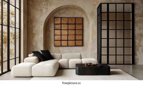 Modern Minimalist Living Room Interior Design