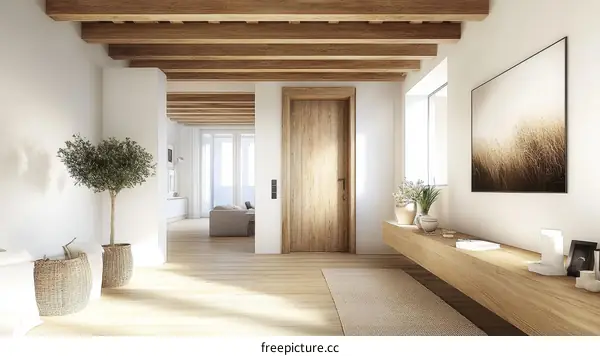 Modern Minimalist Home Entrance Design